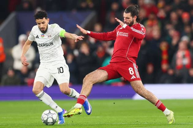 Football, CL, Liverpool FC - Qarabag Agdam