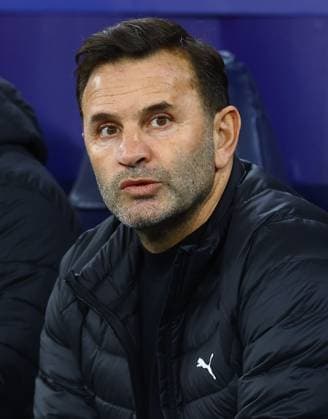 Galatasaray manager Okan Buruk Manchester City v Galatasaray, UEFA Champions League, Group Stage, Football, Etihad Stadium, Manchester, UK - 28 Jan 2026Manchester Etihad Stadium United Kingdom EDITORIAL USE ONLY No use with unauthorised audio, video, data, fixture lists, club league logos or live services. Online in-match use limited to 120 images, no video emulation. No use in betting, games or single club league player publications. Copyright: xMattxWest Shutterstockx 16429496l