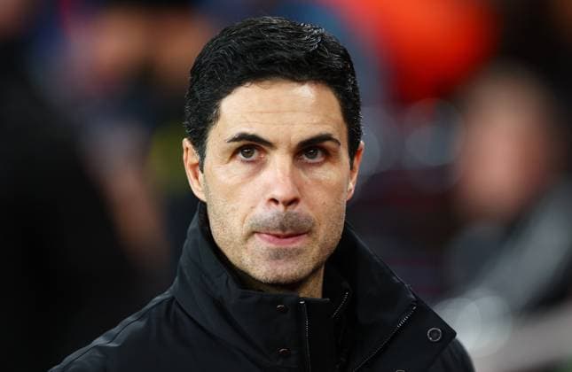 Arsenal Manager Mikel Arteta. Arsenal v Kairat Almaty, UEFA Champions League, Group Stage, Football, Emirates Stadium, London, UK - 28 Jan 2026London Emirates Stadium United Kingdom EDITORIAL USE ONLY No use with unauthorised audio, video, data, fixture lists, club league logos or live services. Online in-match use limited to 120 images, no video emulation. No use in betting, games or single club league player publications. Copyright: xJamesxMarsh Shutterstockx 16429471ai