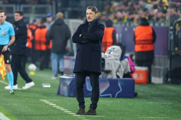 UEFA Champions League Borussia Dortmund Inter Milan on 28 01 2026 at Signal Iduna Park in Dortmund Coach Niko Kovac Dortmund pensive MH