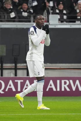 Randal Kolo Muani Tottenham Hotspur, 39 Frankfurt 28 01 2026 Eintracht Frankfurt vs Tottenham Hotspurs, Deutsche Bank Park, Matchday 8 Champions League