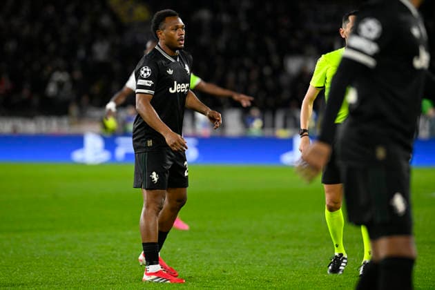 FOOTBALL : AS Monaco VS Juventus FC - UEFA Champions League - 28 01 2026 LoÃ¯s Openda (Juventus) - UEFA Champions League match between AS Monaco and Juventus FC on January 28, 2026 at the Louis II Stadium in Monaco. MonacoMonaco  Copyright: xWilliamxCannarellax