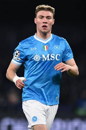 Ni Napoli 28 01 2026 - Champions League Napoli.-Chelsea foto Nicola Ianuale Image nella foto: Rasmus Hojlund 