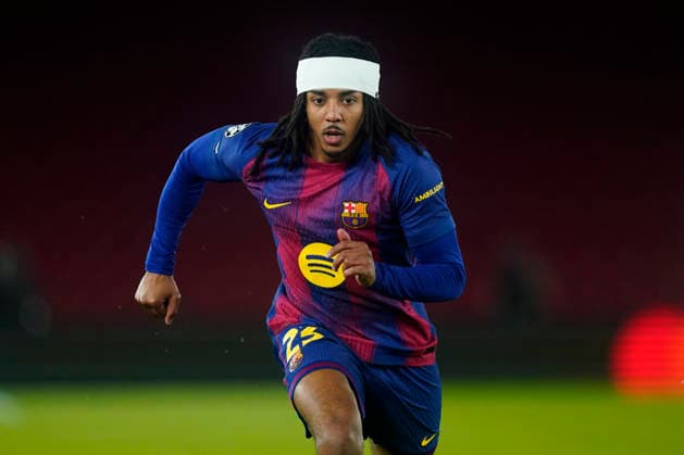 ESP: FC Barcelona, Barca v FC Copenhague. UEFA Champions League. Matchday 8. Jules Kounde of FC Barcelona during the UEFA Champions League match, match day 8, between FC Barcelona and FC Copenhague, Spotify Camp Nou Stadium on January 28, 2026 in Barcelona, Spain. kpng Copyright: xSergioxRuizx xImagox PS_260128_BAR_COP_011