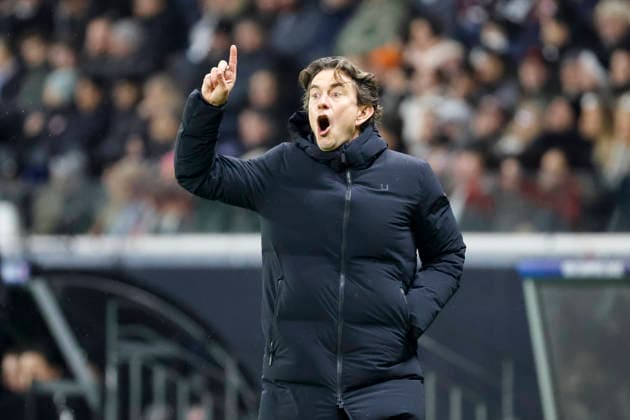 Thomas Frank Tottenham Hotspur, Coach , Germany, Football, UEFA Champions League, Matchday 8, 2025 2026, Eintracht Frankfurt vs Tottenham Hotspur, 28 01 2026, Frankfurt am Main Deutsche Bank Park Germany Copyright: xGrantxHubbsx