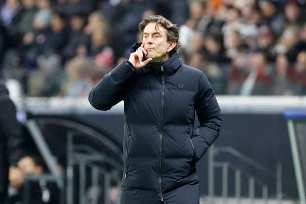 Thomas Frank Tottenham Hotspur, Coach , Germany, Football, UEFA Champions League, Matchday 8, 2025 2026, Eintracht Frankfurt vs Tottenham Hotspur, 28 01 2026, Frankfurt am Main Deutsche Bank Park Germany Copyright: xGrantxHubbsx