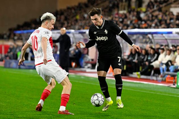 FOOTBALL : AS Monaco VS Juventus FC - UEFA Champions League - 28 01 2026 Francisco Conceicao (Juventus) - UEFA Champions League match between AS Monaco and Juventus FC on January 28, 2026 at the Louis II Stadium in Monaco. MonacoMonaco  Copyright: xWilliamxCannarellax