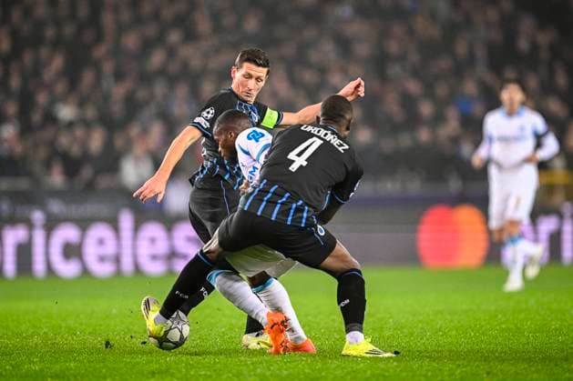 Club Brugge v Marseille - UEFA Champions League BRUGGE, BELGIUM - JANUARY 28 : Vanaken Hans midfielder of Club Brugge in action during the UEFA Champions League 2025 26 League Phase MD8 match between Club Brugge and Marseille on January 28, 2026 in Brugge, Belgium, 28 01 2026 Brugge Belgium  Copyright: xTomasxSiskx