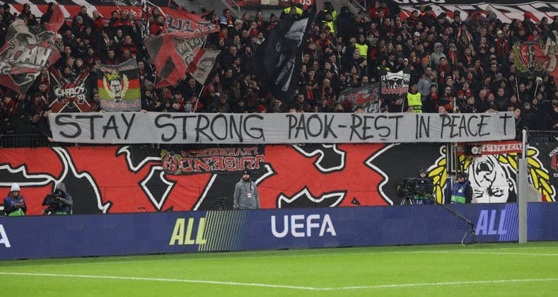 Fans Bayer Leverkusen GER, Bayer 04 Leverkusen vs Villarreal CF, Football, Champions League, Matchday 8, Season 2025 2026, 28 01 2026 GER, Bayer 04 Leverkusen vs Villarreal CF, Football, Champions League, Matchday 8, Season 2025 2026, 28 01 2026 Leverkusen Copyright: xEibner-Pressefotox xThomasxStoeckerx EP_TSR