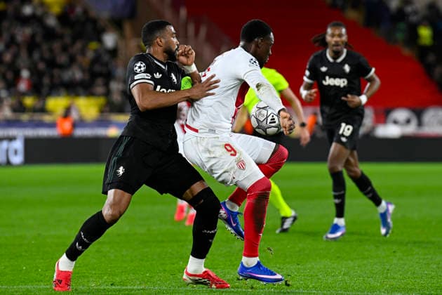 FOOTBALL : AS Monaco VS Juventus FC - UEFA Champions League - 28 01 2026 Folarin Balogun (ASM) - UEFA Champions League match between AS Monaco and Juventus FC on January 28, 2026 at the Louis II Stadium in Monaco. MonacoMonaco  Copyright: xWilliamxCannarellax