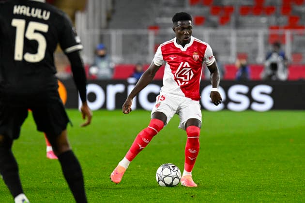 FOOTBALL : AS Monaco VS Juventus FC - UEFA Champions League - 28 01 2026 Lamine Camara (ASM) - UEFA Champions League match between AS Monaco and Juventus FC on January 28, 2026 at the Louis II Stadium in Monaco. MonacoMonaco  Copyright: xWilliamxCannarellax