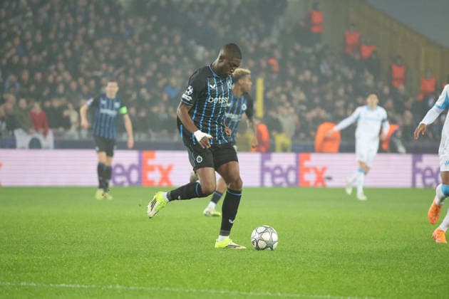 FOOTBALL : Club Brugge vs Olympique de Marseille - UEFA Ligue des Champions - 28 01 2026 JoÃ«l ORDONEZ (Club Brugge) lors du match Club Brugge vs Olympique de Marseille, UEFA Ligue des Champions phase de Ligue J8, Jan Breydelstation Bruges, le 28 janvier 2026 - photo Laurent Sanson PsnewZ  Copyright: xLaurentxSANSONx xPsnewZx