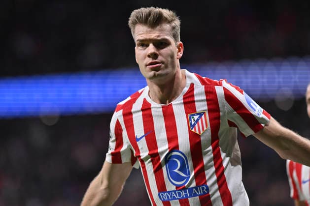 January 28, 2026, Madrid, Madrid, Spain: ALEXANDER SoËœRLOTH of Atletico de Madrid celebrates a goal during the Champions League match, league match 8 between ATLETICO DE MADRID and F. K. BODO GLIMT, held on January 28, 2026, at the Riad Air Metropolitano, Madrid, Spain. Madrid Spain - ZUMAc312 20260128_zsp_c312_007 Copyright: xOscarxManuelxSanchezx