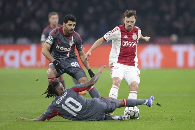 Football, CL, Ajax Amsterdam - Olympiakos Piraeus