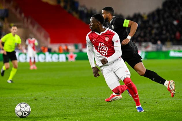 FOOTBALL : AS Monaco VS Juventus FC - UEFA Champions League - 28 01 2026 Folarin Balogun (ASM) - UEFA Champions League match between AS Monaco and Juventus FC on January 28, 2026 at the Louis II Stadium in Monaco. MonacoMonaco  Copyright: xWilliamxCannarellax