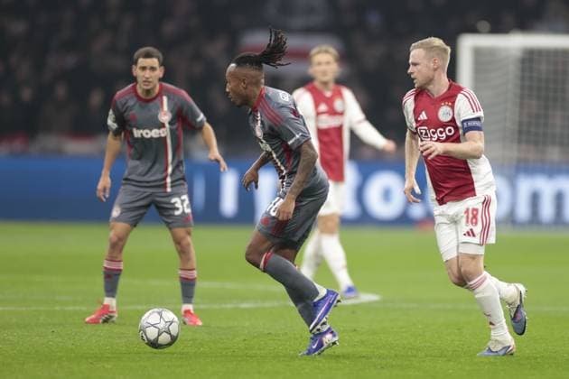 AMSTERDAM , 28-01-2026 , JohanCruijff ArenA , season 2025 2026 , UEFA Champions League football , League phase Matchday 8 , match between Ajax and Olympiacos , picture shows Olympiacos player Gelson Martins Ajax - Olympiacos  x201144915x Copyright: