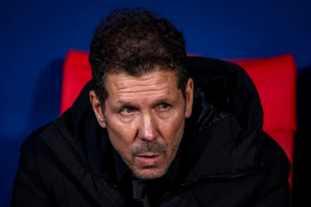 Atletico de Madrid v FK Bodo Glimt - UEFA Champions League 2025 26 League Phase MD8 Diego Pablo Simeone, head coach of Atletico de Madrid, sits on the bench during the UEFA Champions League 2025 26 League Phase MD8 match between Atletico de Madrid and FK Bodo Glimt at Estadio Riyadh Air Metropolitano on January 28, 2026 in Madrid, Spain. Madrid Estadio Riyadh Air Metropolitano Madrid Spain Copyright: xAlbertoxGardinx AGardin_20260128_Foot_Cham_Atl_Mad_Bod_0425