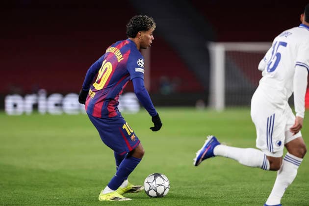 January 28, 2026, Barcelona, Barcelona, Spain: Lamine Yamal of FC Barcelona, Barca in action during the UEFA Champions League 2025 26 League Phase MD8 match between FC Barcelona and F.C. Copenhagen at Spotify Camp Nou stadium on January 28, 2026 in Barcelona, Spain. Barcelona Spain - ZUMAa181 20260128_zaa_a181_073 Copyright: xJavierxBorregox