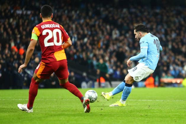 Manchester City v Galatasaray S.K., UEFA Champions League Rayan Cherki of Manchester City scores a GOAL 2-0 during the Manchester City v Galatasaray S.K. UEFA Champions League MD8 match at the Etihad Stadium, Manchester, England on 28 January 2026 Credit: Luke Williams Every Second Media Editorial use only. All images are copyright Every Second Media Limited. No images may be reproduced without prior permission. Copyright: xIMAGO EveryxSecondxMediax ESM-1778-0029 LukexWilliamsx xEveryxSecondxMediax