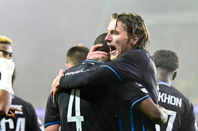 Club Brugge v Marseille - UEFA Champions League BRUGGE, BELGIUM - JANUARY 28 : Vermant Romeo forward of Club Brugge celebrates after scoring during the UEFA Champions League 2025 26 League Phase MD8 match between Club Brugge and Marseille on January 28, 2026 in Brugge, Belgium, 28 01 2026 Brugge Belgium  Copyright: xJanxDexMeuleneirx
