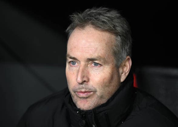 28 01 2025, xophax, Football , UEFA Champions League , 2025 2026 , Bayer Leverkusen vs FC Villarreal Coach Kasper Hjulmand Bayer 04 Leverkusen Leverkusen