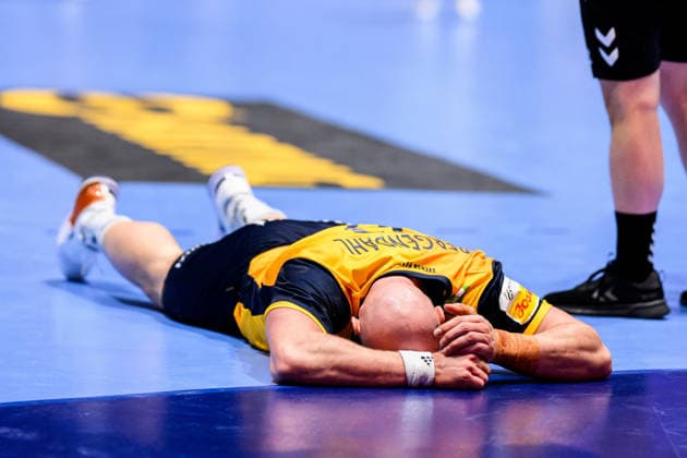 260128 Oscar Bergendahl of Sweden during the EHF European Handball Championship main round match between Switzerland and Sweden on January 28, 2026 in Malmö nPhoto Petter Arvidson BILDBYRAN kod PA PA1145 handball handball handball handballs em 2026 schweiz sverige sweden ehf european handball championship switzerland bbeng bbauto  Copyright: PETTERxARVIDSON BB260128PA186