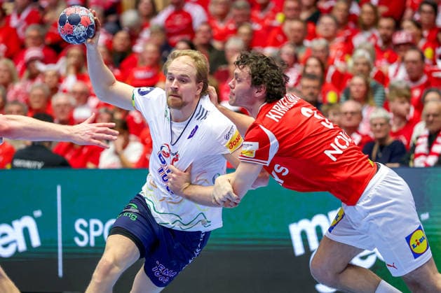 Handball, European Championship, Denmark - Norway