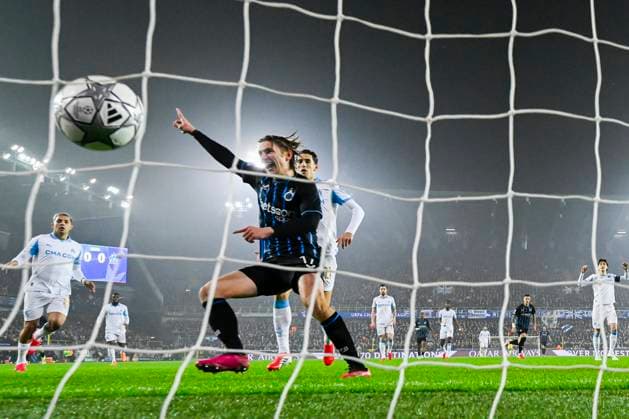 Club Brugge v Marseille - UEFA Champions League BRUGGE, BELGIUM - JANUARY 28 : Vermant Romeo forward of Club Brugge celebrates during the UEFA Champions League 2025 26 League Phase MD8 match between Club Brugge and Marseille on January 28, 2026 in Brugge, Belgium, 28 01 2026 Brugge Belgium  Copyright: xJanxDexMeuleneirx