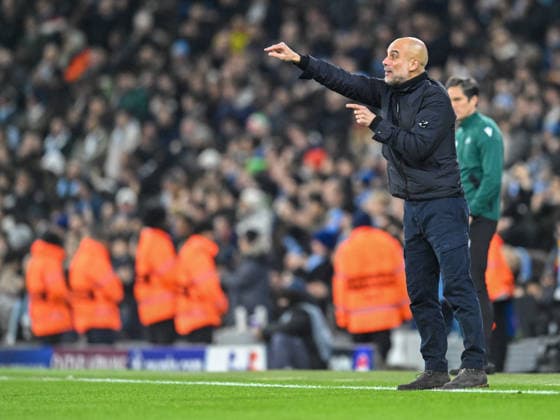 Manchester City v Galatasaray UEFA Champions League Manchester City manager Pep Guardiola during the UEFA Champions League match at the Etihad Stadium, Manchester 28 01 2026 UK Newspapers OUT Copyright: xKarlxVallantinex FIL-22873-0052