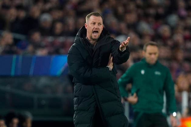 ESP: FC Barcelona, Barca v FC Copenhague. UEFA Champions League. Matchday 8. FC Copenhague head coach Jacob Neestrup during the UEFA Champions League match, match day 8, between FC Barcelona and FC Copenhague, Spotify Camp Nou Stadium on January 28, 2026 in Barcelona, Spain. kpng Copyright: xSergioxRuizx xImagox PS_260128_BAR_COP_025