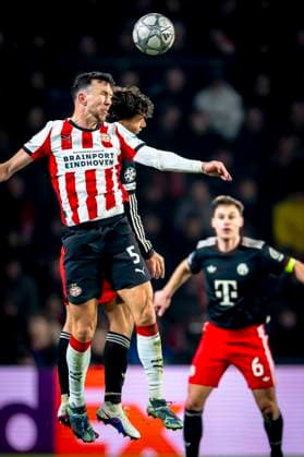 PSV Eindhoven forwarder Ivan Periï¿½ic during the match PSV Eindhoven vs FC Bayern Munchen at the Philips stadium for the Champions League phase Matchday 8 season 2025 2026 in EINDHOVEN, Netherlands on 28 01 2026, Photo by Marcel van Dorst EYE4IMAGES