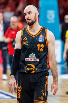 Tommy Kuhse Rasta Vechta, 12 , single image, single photo, portrait, portrait, disappointed, disappointment, negative emotions, negative emotion, end of game, BMA365 Bamberg Baskets vs Rasta Vechta, Basketball, easyCredit BBL, 2 Matchday, 28 01 2026 BMA365 Bamberg Baskets vs Rasta Vechta, Basketball, easyCredit BBL, 2 Matchday, 28 01 2026 Bamberg Copyright: xEibner-Pressefoto G.xSantemizx EP_EER