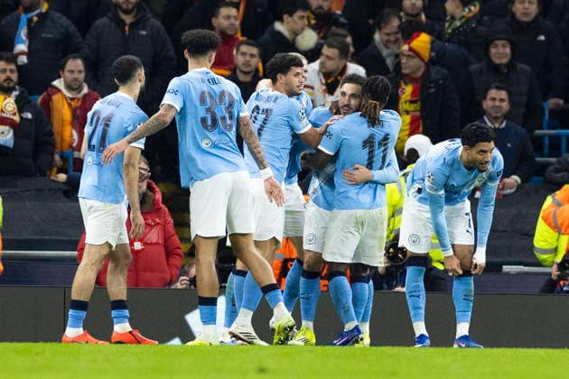 Manchester City v Galatasaray A.S. - UEFA Champions League 2025 26 League Phase MD8 Rayan Cherki 10 of Manchester City F.C. celebrates his goal during the UEFA Champions League League Stage MD8 match between Manchester City and Galatasaray S.K. at the Etihad Stadium in Manchester, England, on January 28, 2026. Manchester Manchester United, ManU Kingdom  Copyright: xMIxNewsx originalFilename:fletcher-manchest260128_npse1.jpg