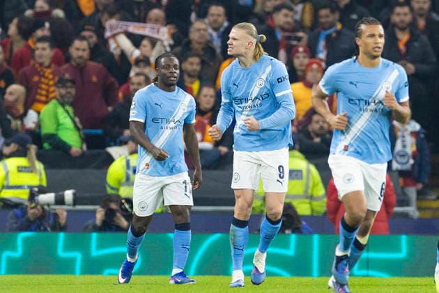 Manchester City v Galatasaray A.S. - UEFA Champions League 2025 26 League Phase MD8 Erling Haaland 9 of Manchester City F.C. celebrates his goal during the UEFA Champions League League Stage MD8 match between Manchester City and Galatasaray S.K. at the Etihad Stadium in Manchester, on January 28, 2026. Manchester Manchester United, ManU Kingdom  Copyright: xMIxNewsx originalFilename:fletcher-manchest260128_npyDv.jpg