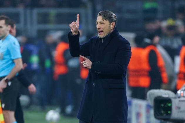 UEFA Champions League Borussia Dortmund Inter Milan on 28 01 2026 at Signal Iduna Park in Dortmund Coach Niko Kovac Dortmund gives instructions MH