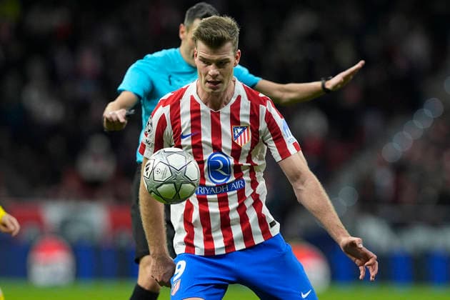 ATLETICO DE MADRID v FK BODO GLIMT. CHAMPIONS LEAGUE 2025 2026. ROUND 8 MATCH. Atletico de Madrid s Alexander Sorloth during Champions League 2025 2026, Round 8 match. January 28 ,2026. (ALTERPHOTOS Acero) MadridSpain  Copyright: xAcerox