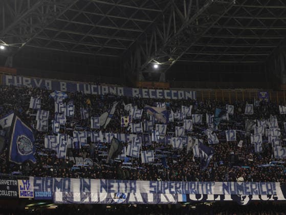 Napoli s supporters during the UEFA Champions League football match between Napoli vs Chelsea - Champions League 2025 2026 - Diego Armando Maradona stadium January 28, 2026 Naples, Italy soccer  Copyright: xAlessandroxGarofalo LaPressex