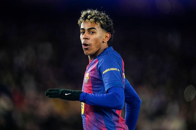 ESP: FC Barcelona, Barca v FC Copenhague. UEFA Champions League. Matchday 8. Lamine Yamal of FC Barcelona celebrates the 2-1 during the UEFA Champions League match, match day 8, between FC Barcelona and FC Copenhague, Spotify Camp Nou Stadium on January 28, 2026 in Barcelona, Spain. kpng Copyright: xSergioxRuizx xImagox PS_260128_BAR_COP_031