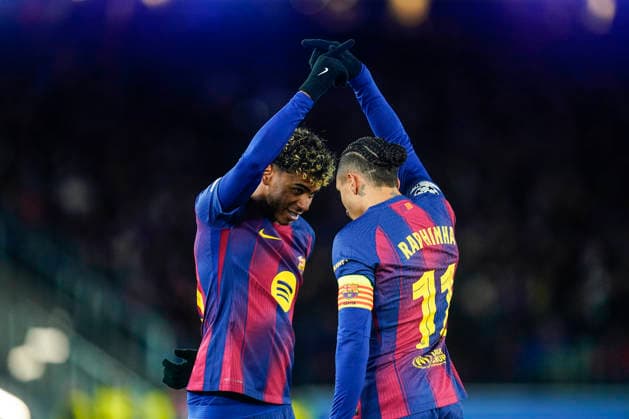 ESP: FC Barcelona, Barca v FC Copenhague. UEFA Champions League. Matchday 8. Lamine Yamal of FC Barcelona celebrates the 2-1 during the UEFA Champions League match, match day 8, between FC Barcelona and FC Copenhague, Spotify Camp Nou Stadium on January 28, 2026 in Barcelona, Spain. kpng Copyright: xSergioxRuizx xImagox PS_260128_BAR_COP_036