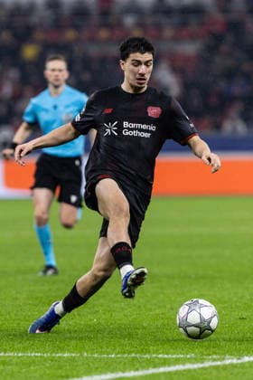 UEFA Champions League Bayer 04 Leverkusen Villarreal FC 28 01 2026 Ibrahim Maza Bayer 04 Leverkusen, 30 UEFA Champions League Bayer 04 Leverkusen Villarreal FC BayArena, Leverkusen 28 01 2026 Copyright: xBEAUTIFULxSPORTS Buriakovx