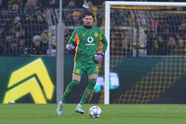 Soccer UEFA Champions League Matchday 8 Borussia Dortmund Inter Milan on 28 01 2026 at Signal Iduna Park in Dortmund Gregor Kobel Dortmund xRx