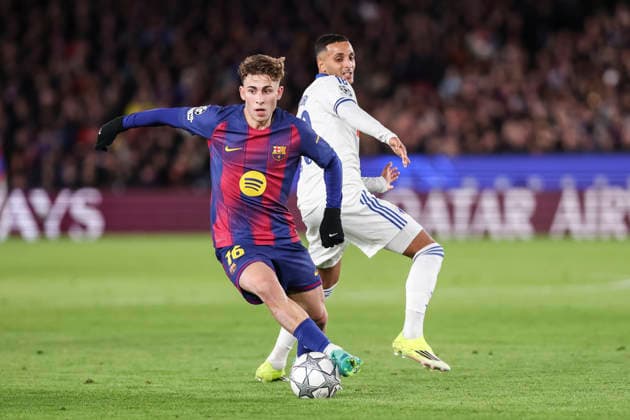 January 28, 2026, Barcelona, Barcelona, Spain: Fermin Lopez of FC Barcelona, Barca in action during the UEFA Champions League 2025 26 League Phase MD8 match between FC Barcelona and F.C. Copenhagen at Spotify Camp Nou stadium on January 28, 2026 in Barcelona, Spain. Barcelona Spain - ZUMAa181 20260128_zaa_a181_161 Copyright: xJavierxBorregox