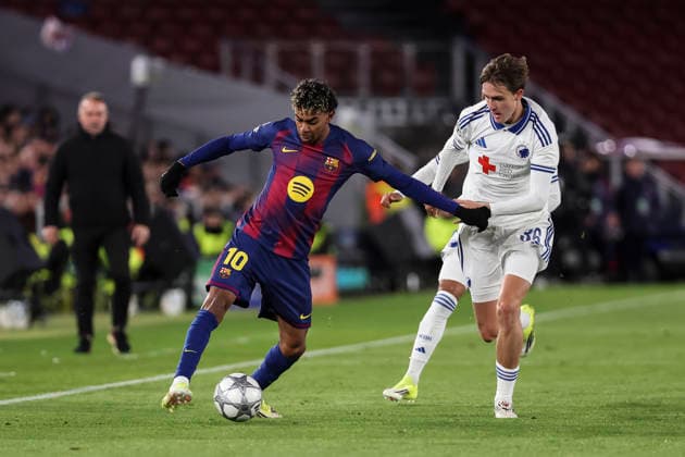 January 28, 2026, Barcelona, Barcelona, Spain: Lamine Yamal of FC Barcelona, Barca in action during the UEFA Champions League 2025 26 League Phase MD8 match between FC Barcelona and F.C. Copenhagen at Spotify Camp Nou stadium on January 28, 2026 in Barcelona, Spain. Barcelona Spain - ZUMAa181 20260128_zaa_a181_172 Copyright: xJavierxBorregox