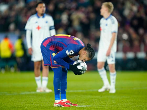 ESP: FC Barcelona, Barca v FC Copenhague. UEFA Champions League. Matchday 8. Raphael Dias Belloli Raphinha of FC Barcelona during the UEFA Champions League match, match day 8, between FC Barcelona and FC Copenhague, Spotify Camp Nou Stadium on January 28, 2026 in Barcelona, Spain. kpng Copyright: xSergioxRuizx xImagox PS_260128_BAR_COP_042