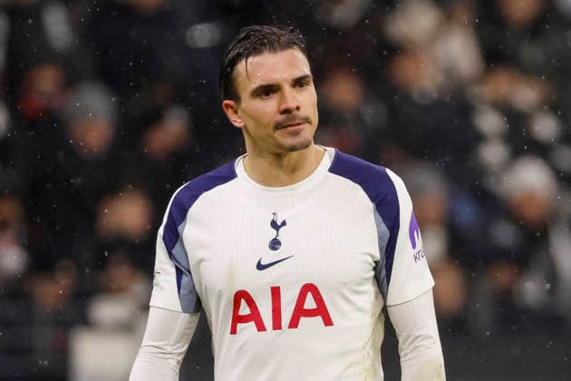 Joao Palhinha Tottenham Hotspur, 06 , Germany, Football, UEFA Champions League, Matchday 8, 2025 2026, Eintracht Frankfurt vs Tottenham Hotspur, 28 01 2026, Frankfurt am Main Deutsche Bank Park Germany Copyright: xGrantxHubbsx