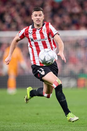 January 28, 2026, Bilbao, Vizcaya, Spain: Gorka Guruzeta of Athletic Club in action during the UEFA Champions League 2025 26 League Phase MD8 match between Athletic Club and Sporting Clube de Portugal at San Mames on January 28, 2026, in Bilbao, Spain. Bilbao Spain - ZUMAa181 20260128_zaa_a181_185 Copyright: xRicardoxLarreinax