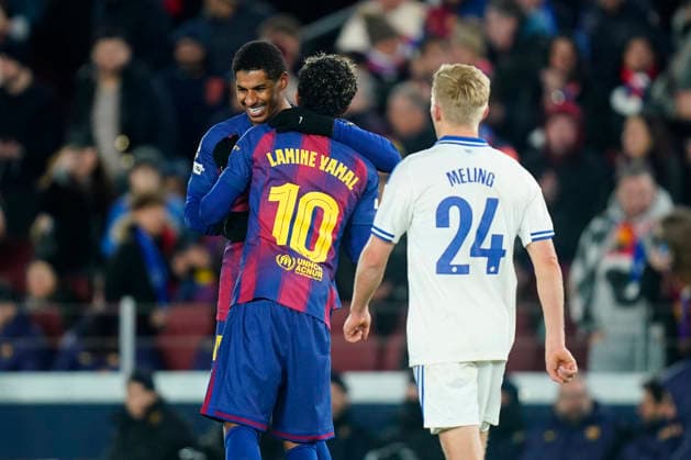 ESP: FC Barcelona, Barca v FC Copenhague. UEFA Champions League. Matchday 8. Marcus Rashford of FC Barcelona celebrates the 4-1 during the UEFA Champions League match, match day 8, between FC Barcelona and FC Copenhague, Spotify Camp Nou Stadium on January 28, 2026 in Barcelona, Spain. kpng Copyright: xSergioxRuizx xImagox PS_260128_BAR_COP_047