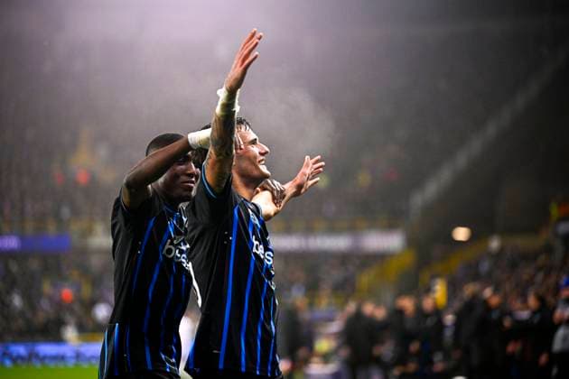 Club Brugge v Marseille - UEFA Champions League BRUGGE, BELGIUM - JANUARY 28 : Stankovic Aleksandar midfielder of Club Brugge celebrating scoring a goal (3-0) during the UEFA Champions League 2025 26 League Phase MD8 match between Club Brugge and Marseille on January 28, 2026 in Brugge, Belgium, 28 01 2026 Brugge Belgium  Copyright: xTomasxSiskx