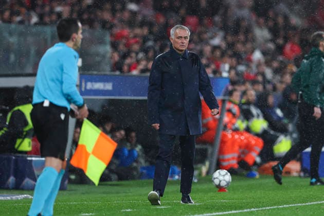 January 28, 2026, Lisbon, Lisbon, Portugal: Jose Mourinho, head coach of SL Benfica, gestures during the UEFA Champions League 2025 26 League Phase MD8 match between SL Benfica and Real Madrid C.F. at Estadio do Lisboa e Benfica on January 28, 2026 in Lisbon, Portugal. Lisbon Portugal - ZUMAa181 20260128_zaa_a181_258 Copyright: xIrinaxR.xHipolitox
