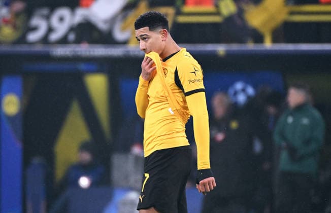 Football, Champions League, Germany, Men, Season 2025 2026, Matchday 8, Signal Iduna Park Dortmund Bor Dortmund Inter Milan 0 2 Jobe Bellingham BVB disappointed after the end of the match Disappointment, frustration, action